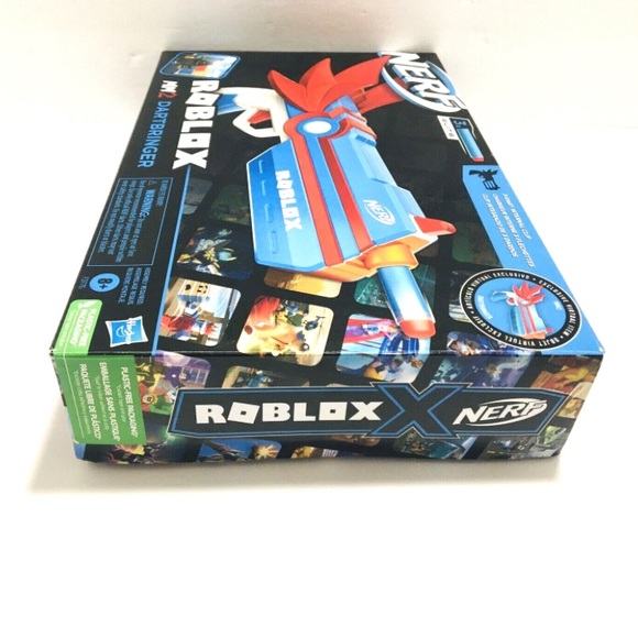 NERF Roblox MM2: Dartbringer Dart Blaster, Includes Virtual Code, 3 Elite Darts - Picture 4 of 7